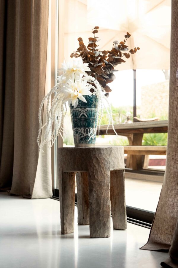 Vase grand modèle Prestige Rêves du Nil platine