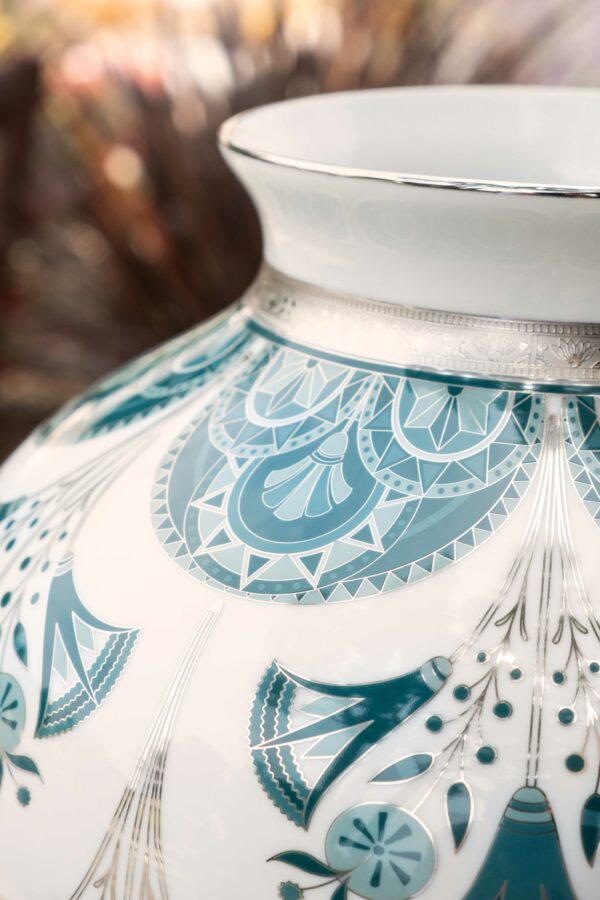 Vase Prestige Rêves du Nil platine